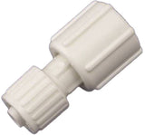 Flair-It 16874 Swivel Pipe Adapter, 3/8 x 1/2 in, PEX x FPT/BSPT, Polyoxymethylene