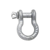 National Hardware 3250BC Series N223-685 Anchor Shackle, 2000 lb Working Load, Galvanized Steel
