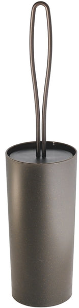 iDESIGN York 98920 Toilet Bowl Brush, Polypropylene Bristle, Bronze Bristle, 42 cm OAL