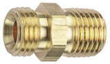 Tru-Flate 21-595 Hose Adapter, 1/4 in, MNPT x MNPS, Brass