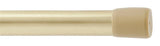 Kenney KN611 Spring Tension Rod, 5/8 in Dia, 28 to 48 in L, Brass