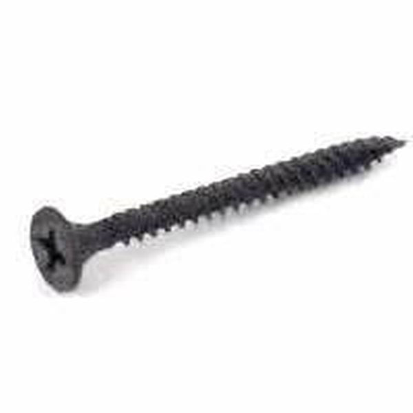 ProFIT 0280154 Screw, #8 Thread, 2-1/2 in L, Fine Thread, Bugle Head, Phillips Drive, Sharp Point, Phosphate