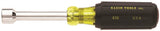 KLEIN TOOLS 630-7/16 Nut Driver, 7/16 in Drive, 7-5/16 in OAL, Cushion-Grip Handle, Chrome Handle, 3 in L Shank