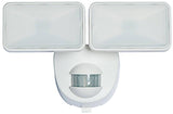 Heath Zenith HZ-7161-WH Motion Activated Security Light, 120 V, 2-Lamp, LED Lamp, 400 Lumens Lumens, 5000 K Color Temp