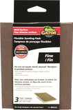 Gator 4643 Sanding Pad, 5-1/2 in L, 4-1/2 in W, 180 Grit, Fine, Aluminum Oxide Abrasive