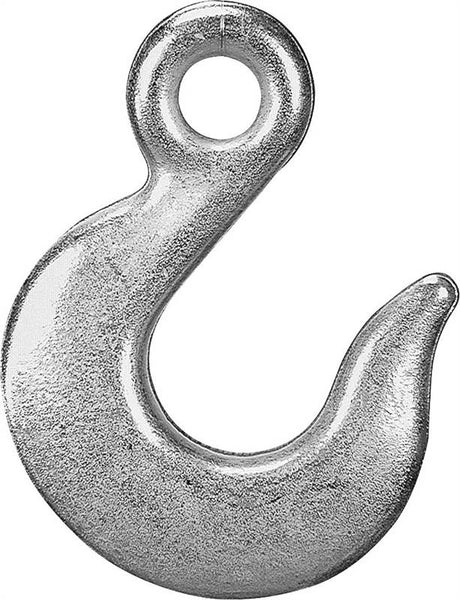 Campbell T9100424 Eye Slip Hook, 1/4 in, 1300 lb Working Load, 43 Grade, Steel, Zinc