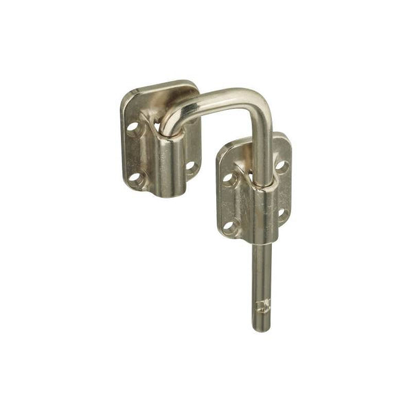 National Hardware N238-972 Sliding Door Latch, Steel, Nickel