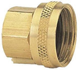 Gilmour 805574-1001 Hose Adapter, 1/2 x 3/4 in, FNPT x FNH, Brass, For: Garden Hose