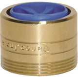 Danco 10478 Faucet Aerator, 15/16-27 x 55/64-27 Male x Female Thread, Brass, Polished Brass, 1.5 gpm