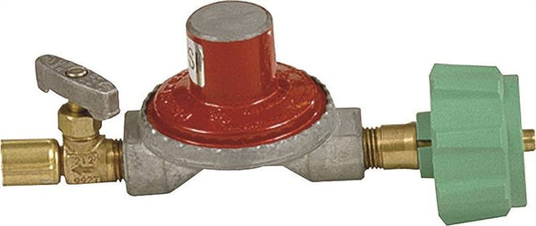 Bayou Classic 7000 Regulator and Control Valve, 1/4 in Connection, Brass, For: Fry Burners