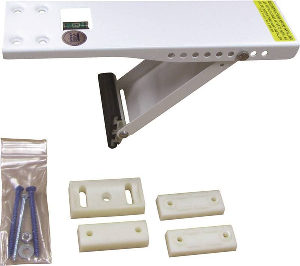 Comfort-Aire AS080 Window Support Bracket, Steel, Baked-On Epoxy, For: Air Conditioners up to 80 lb
