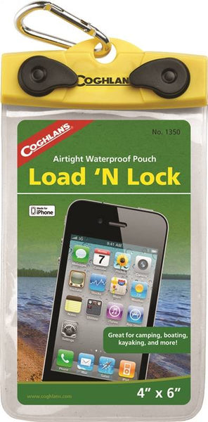 COGHLAN'S Load'N Lock 1350 Cell Phone Pouch, Plastic