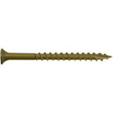 CAMO 0356130 Deck Screw, #8 Thread, 2 in L, Bugle Head, Star Drive, Type 17 Slash Point, Carbon Steel