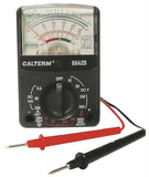 CALTERM 66420 Multimeter, 500 V, 250 mA, 1 MOhm, Analog Display, Black
