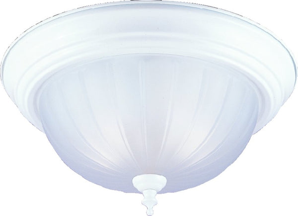 Boston Harbor Two Light Flush Mount Ceiling Fixture, 120 V, 60 W, 2-Lamp, A19 or CFL Lamp