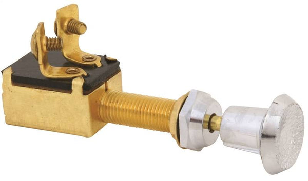 US Hardware M-035C Two-Position Switch, 2-Wire Marine, Chrome