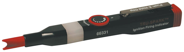 CALTERM Tru-Spark 66331 Ignition Firing Indicator with Pocket Clip, LED Display, Black