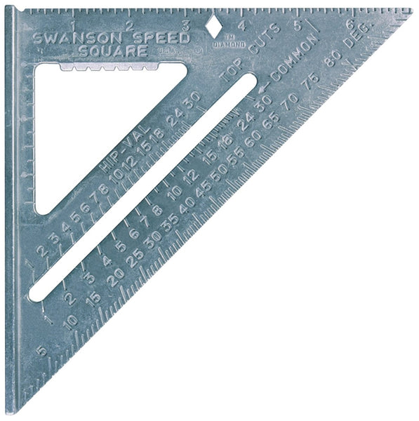 Swanson Speed Series T0101 Square, Aluminum, 7 in L, 7 in W