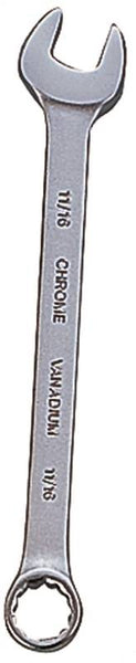 Vulcan MT1-11/16 Combination Wrench, SAE, 1-11/16 in Head, Chrome Vanadium Steel