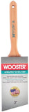 WOOSTER 4153-3 Paint Brush, 3 in W, 3-3/16 in L Bristle, Nylon Bristle, Sash Handle