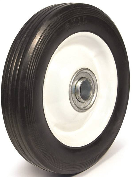 DH CASTERS W-MH06112B5W Hub Wheel, Medium-Duty, Rubber