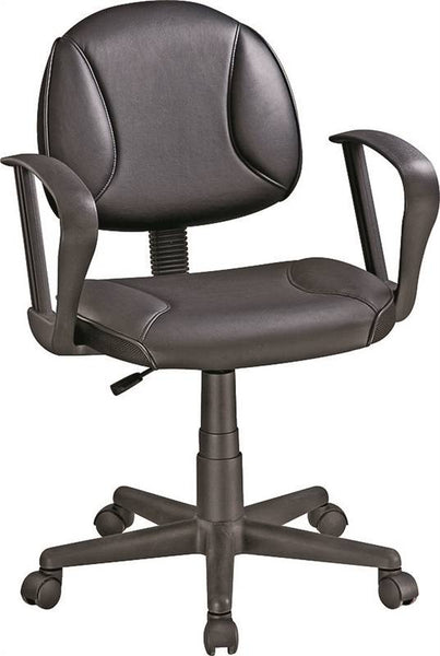 Simple Spaces CYS03-ARM022 Office Chair, 23.2 in W, 21.25 in D, 33.375 to 38.25 in H, Polypropylene Frame