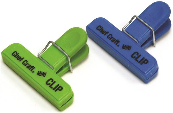 CHEF CRAFT 21806 Bag Clip Set, Blue/Green