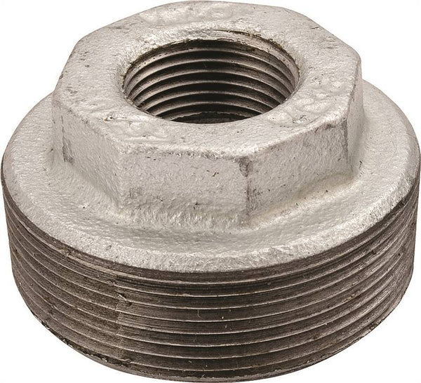 ProSource 35-1-1/2X1G Reducing Hex Pipe Bushing, 1-1/2 x 1 in, Female x Male, Steel, SCH 40 Schedule, 300 psi Pressure