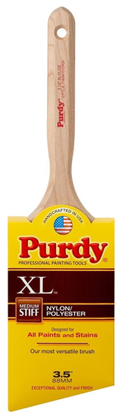 Purdy XL Glide 144152335 Trim Brush, Nylon/Polyester Bristle, Fluted Handle
