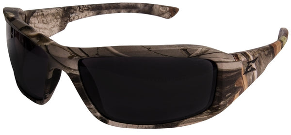 Edge BRAZEAU Series TXB216CF Polarized Safety Glasses, Nylon Frame, Forest Camouflage Frame, UV Protection: Yes