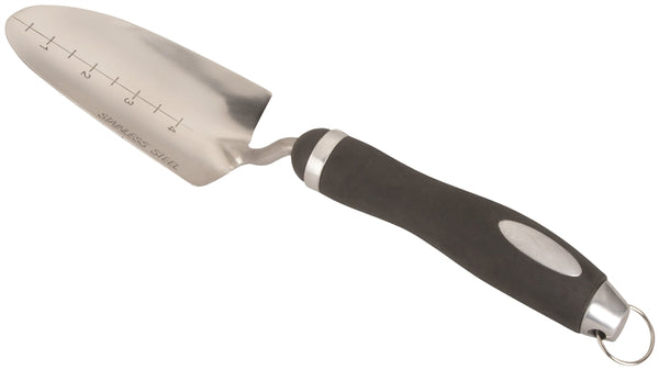 Landscapers Select GT930BS Garden/Transplanting Trowel, 5-1/4 in L Blade, 2-3/4 in W Blade, Stainless Steel Blade