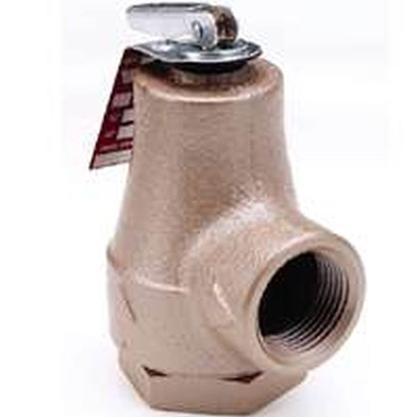 WATTS 374 Pressure Relief Valve, 3/4 in, FNPT, Iron Body