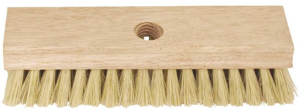 DQB 11643 Acid Scrub Brush, 8 in Brush, 1-1/16 in L Trim, Hardwood Handle, 8 in OAL