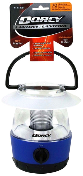 Dorcy 411017 Handheld Lantern, LED Lamp, 40 Lumens Lumens, Blue/Purple/Red/Yellow