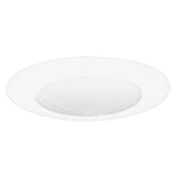 Halo 170PS Recessed Light Trim, Glass Lens, Polymer Body, White