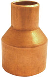 EPC 101R Series 30698 Reducing Pipe Coupling with Stop, 1/2 x 1/4 in, Sweat