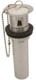 Plumb Pak PP3105PC Lavatory Plug, Pop-Out, Brass, Chrome