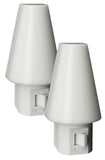 AmerTac Tipi Series NL-TIPI-F2 Night Light, 120 V, 0.3 W, LED Lamp, Warm White Light, 1 Lumens, 3000 K Color Temp