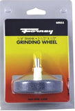 Forney 60055 Grinding Wheel, 1/2 x 2-1/2 in Dia, 1/4 in Arbor/Shank, 60 Grit, Coarse, Aluminum Oxide Abrasive