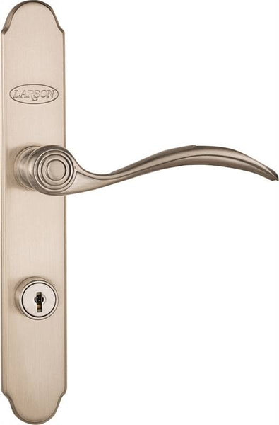 Larson QuickFit Series 20297817 Door Handleset, Metal, Brushed Nickel