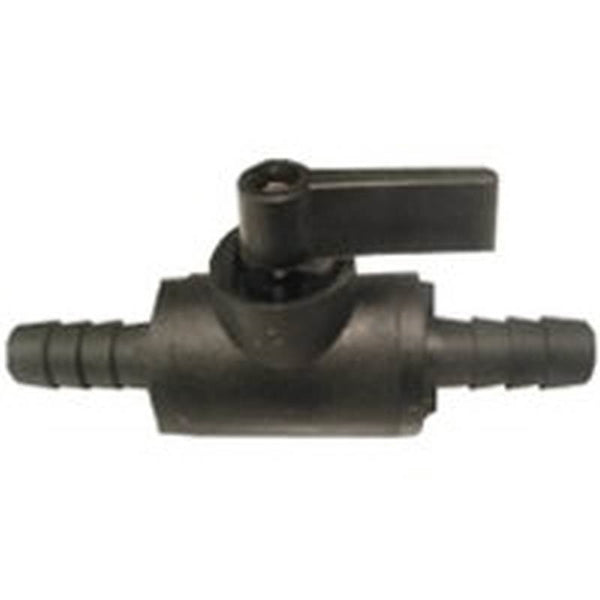 VALLEY INDUSTRIES PBV-38HB-CSK Hose Valve, Hose x Barb, 150 psi Pressure, Polypropylene