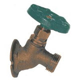 arrowhead 355 Series 355LF Sillcock, 3/4 in Connection, FIP x Male Hose Threaded, Solid Flange, 125 psi Pressure