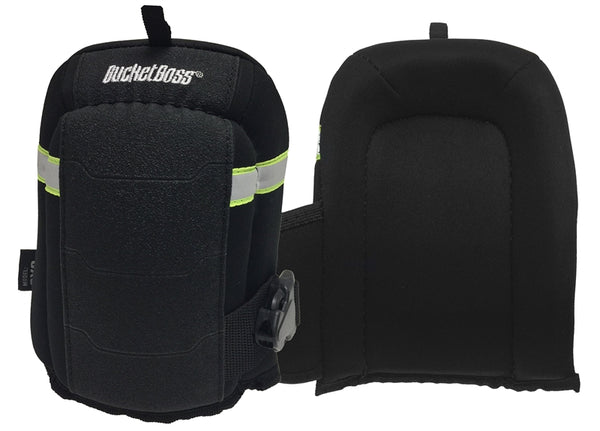 Bucket Boss KneeKeeper HV Series GX3 Flooring Knee Pad, Gel Foam Pad, Buckle Closure