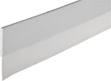 Frost King DS101WH Door Sweep, 36 in L, 1-1/2 in W, PVC Flange