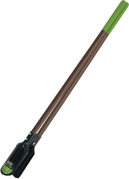 AMES 2703200 Post Hole Digger with Ruler and Handle, Fiberglass Handle, Cushion-Grip Handle, 58-3/4 in OAL