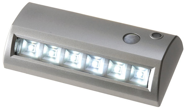 LIGHT IT 20032-301 Motion Activated Path Light, AA Battery, 6-Lamp, LED Lamp, 42 Lumens Lumens, 7000 K Color Temp