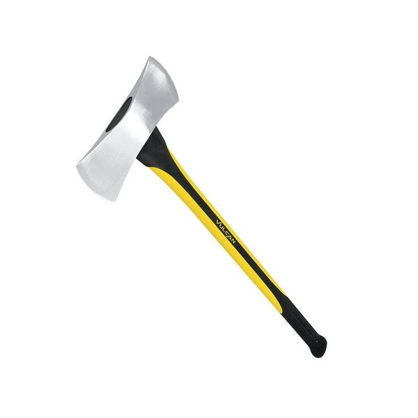 Vulcan 34476 Michigan Axe, High Polished Head, 3.5 lb Head, Fiberglass Handle, 34 in OAL