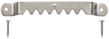 OOK 50203 Sawtooth Hanger, 20 lb, Steel, Brushed Nickel