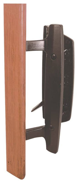 Prime-Line C 1131 Handle Set, Die-Cast/Wood, Wood, 1 to 1-1/2 in Thick Door