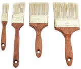 ProSource A 22040 Paint Brush Set, General-Purpose, 1, 2. 3, 4 in Brush, 4 -Brush
